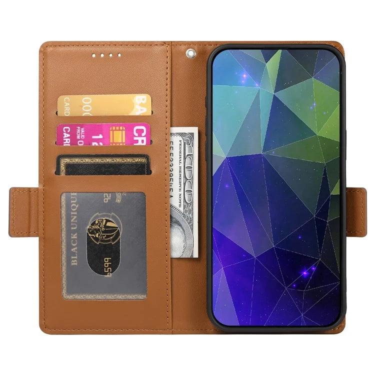 DF-010 For Samsung Galaxy A34 5G Case PU Leather Wallet Stand Phone Cover