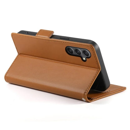 DF-010 For Samsung Galaxy A34 5G Case PU Leather Wallet Stand Phone Cover