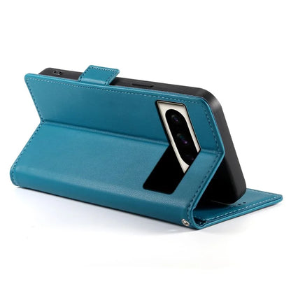 DF-010 For Google Pixel 8 Pro Mobile Phone Case Side Magnetic Clasps Leather Stand Phone Cover