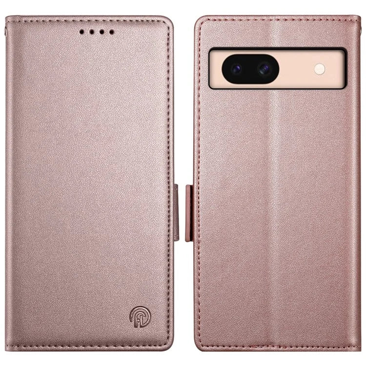 DF-010 For Google Pixel 8a Case PU Leather Wallet Stand Phone Cover
