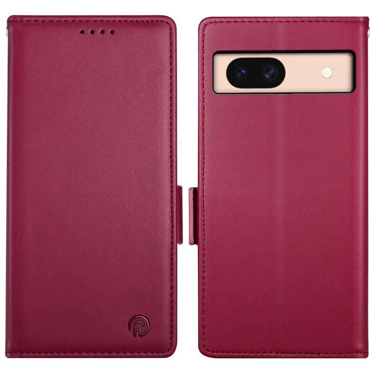 DF-010 For Google Pixel 8a Case PU Leather Wallet Stand Phone Cover