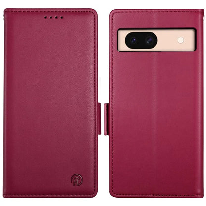 DF-010 For Google Pixel 8a Case PU Leather Wallet Stand Phone Cover