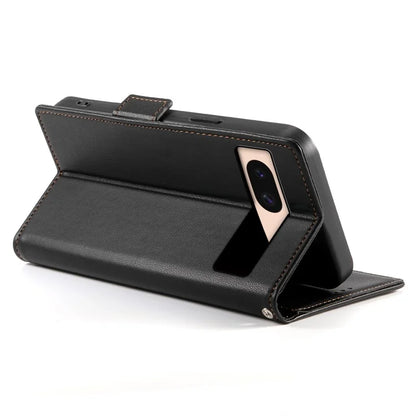 DF-010 For Google Pixel 8a Case PU Leather Wallet Stand Phone Cover