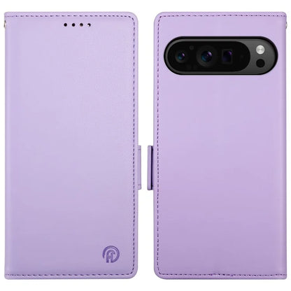 DF-010 For Google Pixel 9 Pro XL Case PU Leather Wallet Stand Phone Cover
