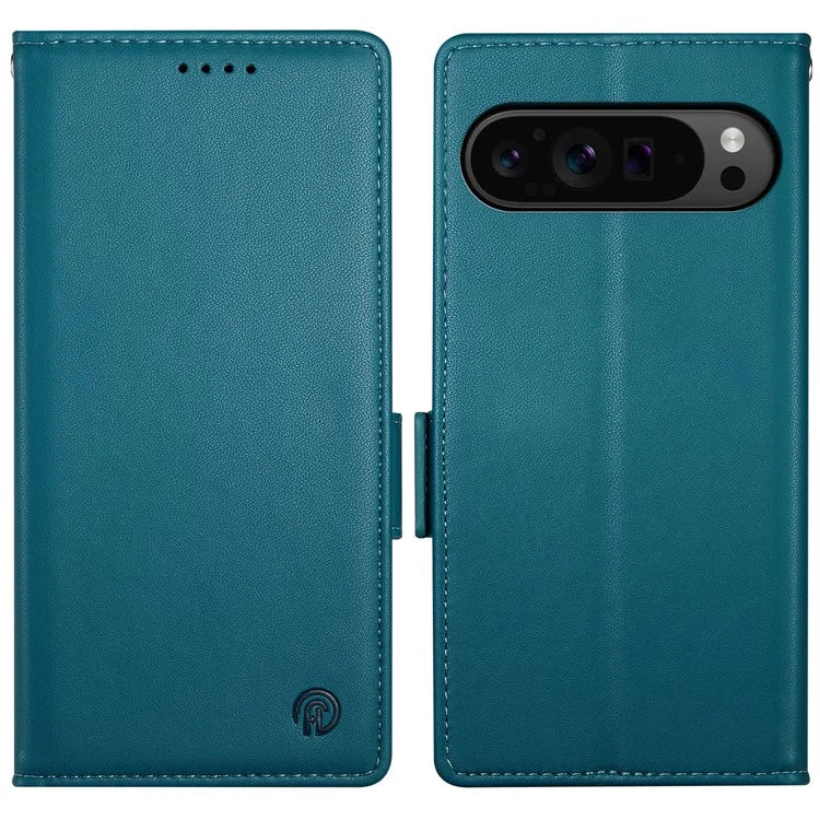 DF-010 For Google Pixel 9 Pro XL Case PU Leather Wallet Stand Phone Cover
