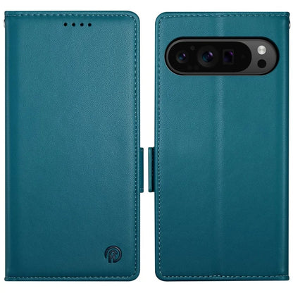DF-010 For Google Pixel 9 Pro XL Case PU Leather Wallet Stand Phone Cover