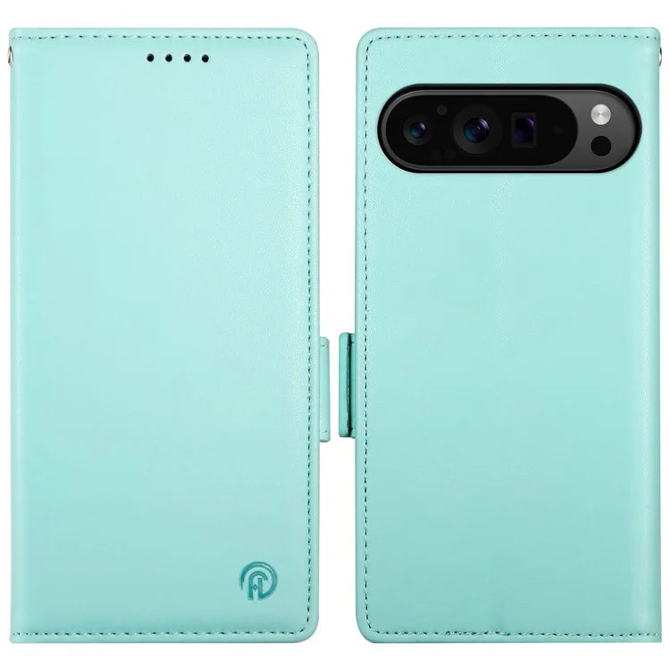 DF-010 For Google Pixel 9 Pro XL Case PU Leather Wallet Stand Phone Cover