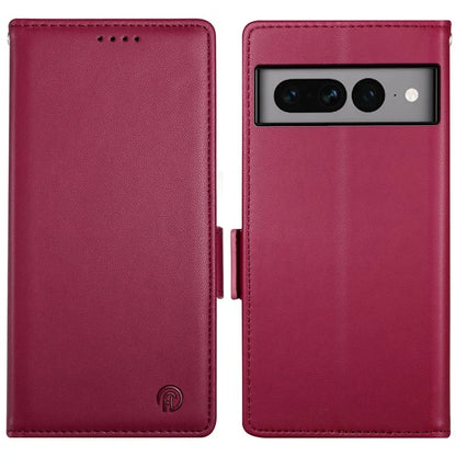 DF-010 For Google Pixel 7 Pro 5G Case Wallet Leather Phone Cover Flip Stand View Magnetic Protect