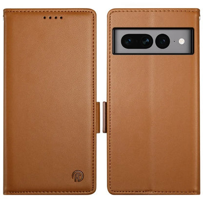 DF-010 For Google Pixel 7 Pro 5G Case Wallet Leather Phone Cover Flip Stand View Magnetic Protect