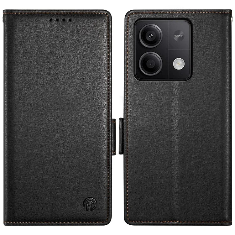 DF-010 For Xiaomi Redmi Note 13 5G Case Leather Folio Stand Book Style Phone Cover