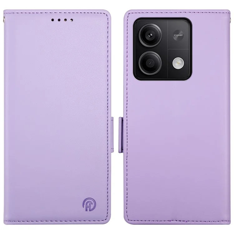 DF-010 For Xiaomi Redmi Note 13 5G Case Leather Folio Stand Book Style Phone Cover