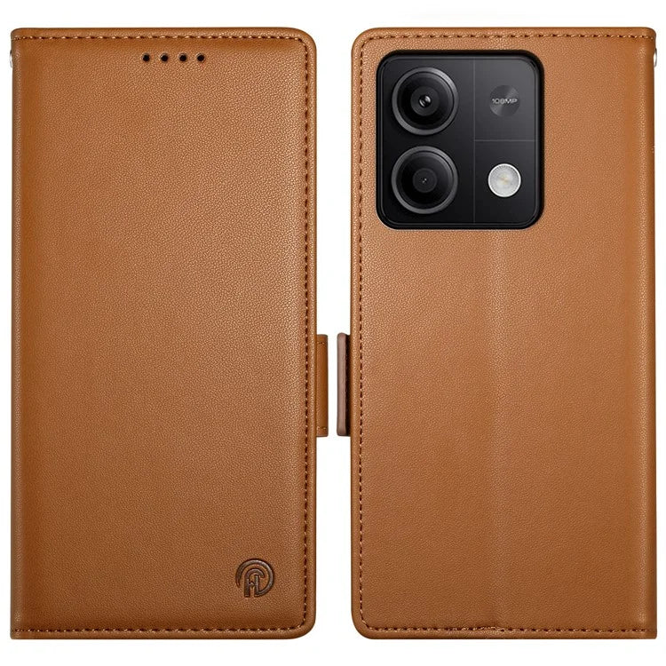 DF-010 For Xiaomi Redmi Note 13 5G Case Leather Folio Stand Book Style Phone Cover