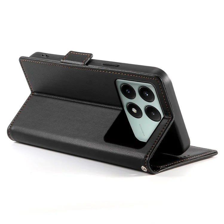 DF-010 For Xiaomi Redmi K70E 5G / Poco X6 Pro 5G Case Wallet Leather Phone Cover