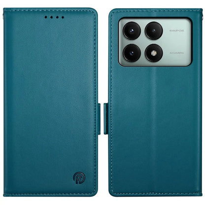 DF-010 For Xiaomi Redmi K70E 5G / Poco X6 Pro 5G Case Wallet Leather Phone Cover
