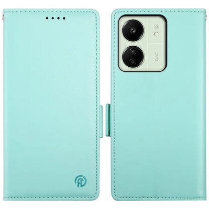 DF-010 For Xiaomi Redmi 13C 4G / 13C 5G / Poco C65 4G / Poco M6 5G / 13R 5G Case Card Holder Leather Stand Phone Cover