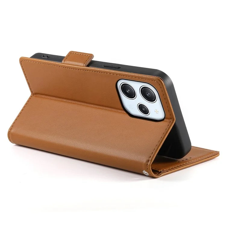DF-010 For Xiaomi Redmi 12 4G Phone Case Anti-Drop Leather Flip Cover