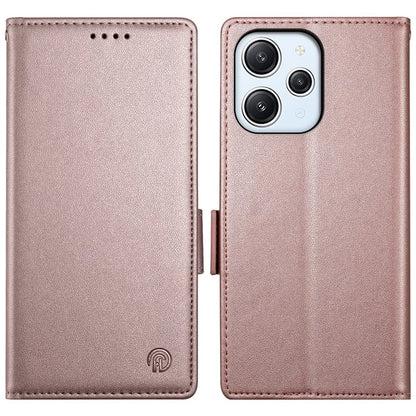 DF-010 For Xiaomi Redmi 12 4G Phone Case Anti-Drop Leather Flip Cover