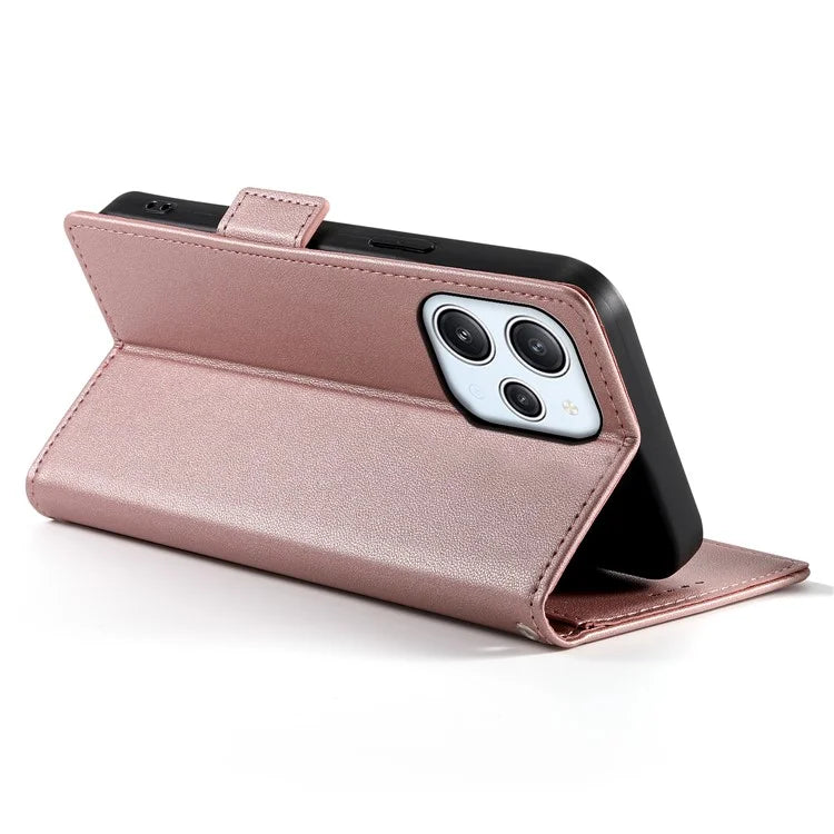 DF-010 For Xiaomi Redmi 12 4G Phone Case Anti-Drop Leather Flip Cover