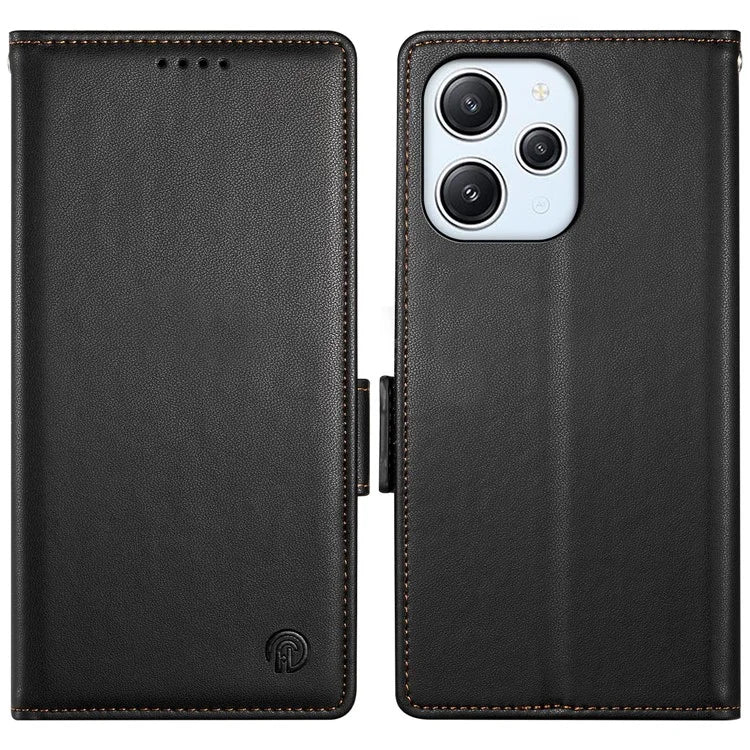 DF-010 For Xiaomi Redmi 12 4G Phone Case Anti-Drop Leather Flip Cover
