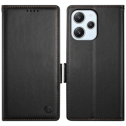 DF-010 For Xiaomi Redmi 12 4G Phone Case Anti-Drop Leather Flip Cover