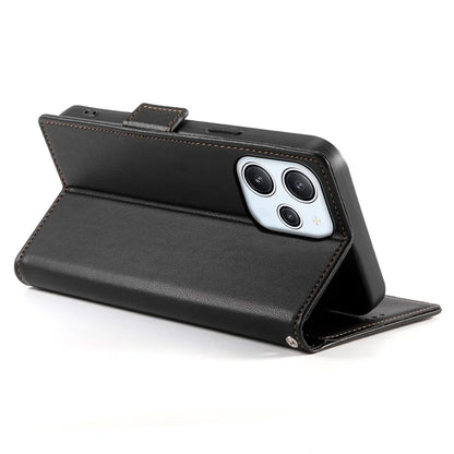 DF-010 For Xiaomi Redmi 12 4G Phone Case Anti-Drop Leather Flip Cover