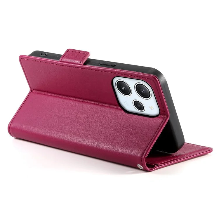 DF-010 For Xiaomi Redmi 12 4G Phone Case Anti-Drop Leather Flip Cover