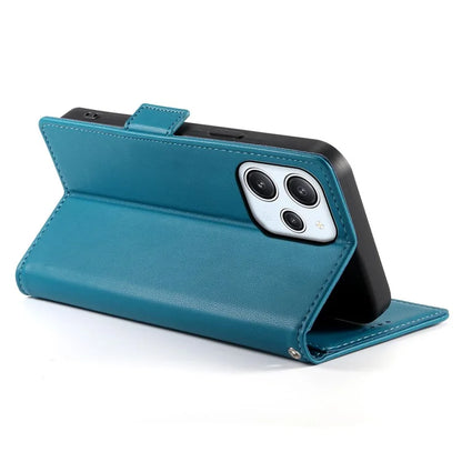 DF-010 For Xiaomi Redmi 12 4G Phone Case Anti-Drop Leather Flip Cover