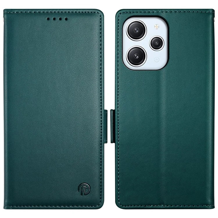 DF-010 For Xiaomi Redmi 12 4G Phone Case Anti-Drop Leather Flip Cover