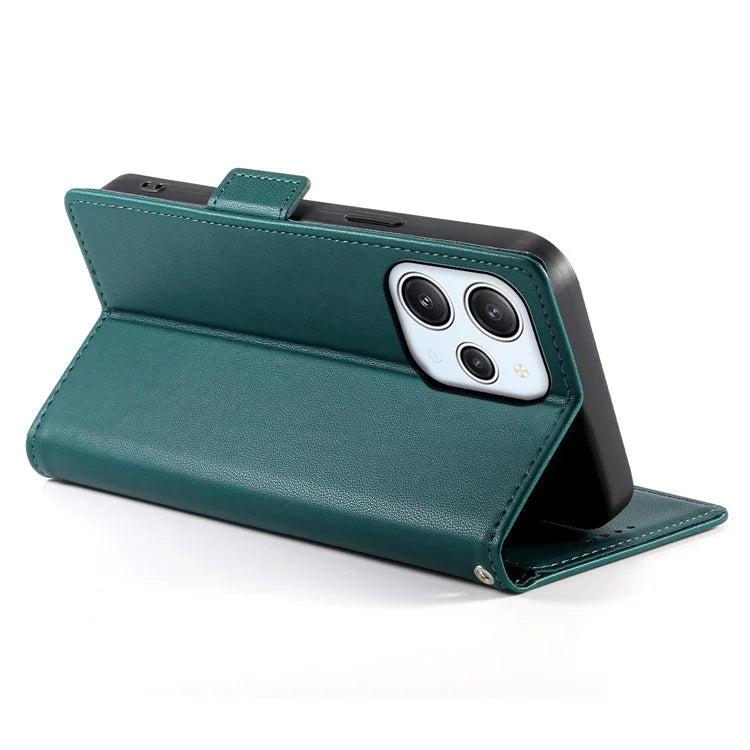 DF-010 For Xiaomi Redmi 12 4G Phone Case Anti-Drop Leather Flip Cover