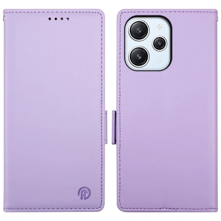 DF-010 For Xiaomi Redmi 12 4G Phone Case Anti-Drop Leather Flip Cover