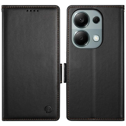 DF-010 For Xiaomi Redmi Note 13 Pro 4G / Poco M6 Pro 4G Case Folio Stand Leather Phone Cover