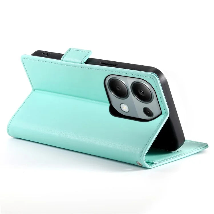 DF-010 For Xiaomi Redmi Note 13 Pro 4G / Poco M6 Pro 4G Case Folio Stand Leather Phone Cover