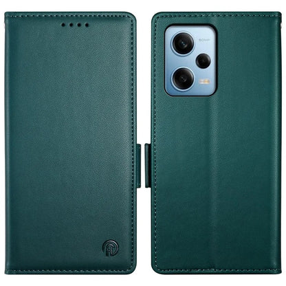DF-010 For Xiaomi Redmi Note 12 Pro 5G / Note 12 Pro Speed 5G / Poco X5 Pro 5G Case Phone Leather Coverish Green