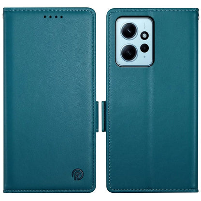 DF-010 For Xiaomi Redmi Note 12 4G Case Shockproof Leather Phone Cover