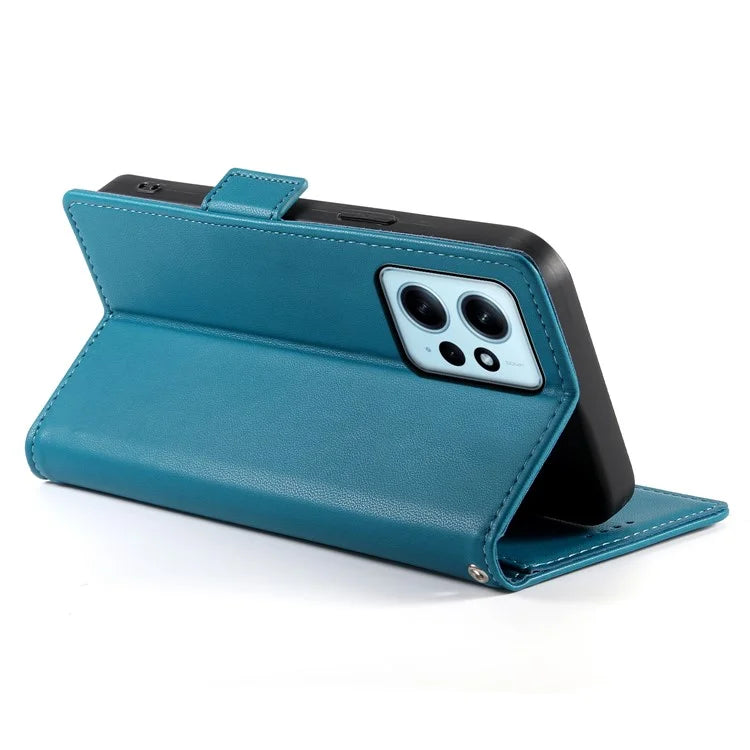 DF-010 For Xiaomi Redmi Note 12 4G Case Shockproof Leather Phone Cover