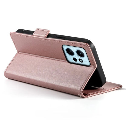 DF-010 For Xiaomi Redmi Note 12 4G Case Shockproof Leather Phone Cover