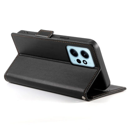 DF-010 For Xiaomi Redmi Note 12 4G Case Shockproof Leather Phone Cover