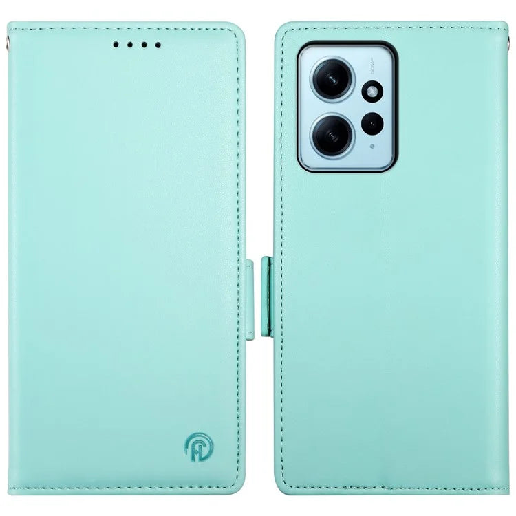 DF-010 For Xiaomi Redmi Note 12 4G Case Shockproof Leather Phone Cover