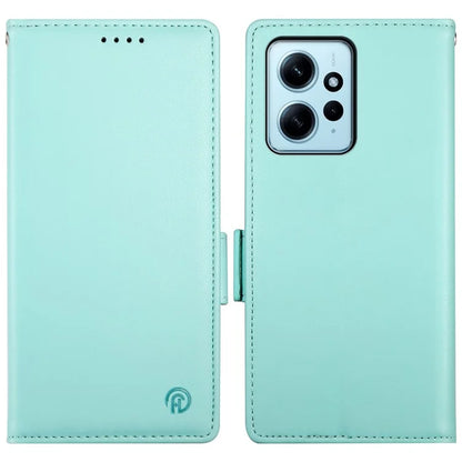 DF-010 For Xiaomi Redmi Note 12 4G Case Shockproof Leather Phone Cover