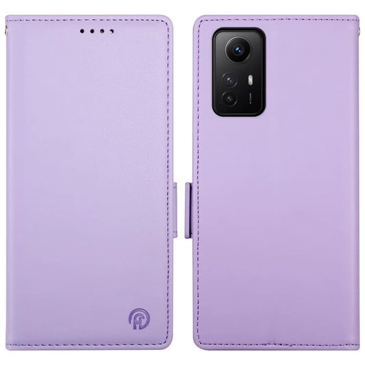DF-010 For Xiaomi Redmi Note 12S 4G Case Stand Magnetic Clasp Leather Phone Cover