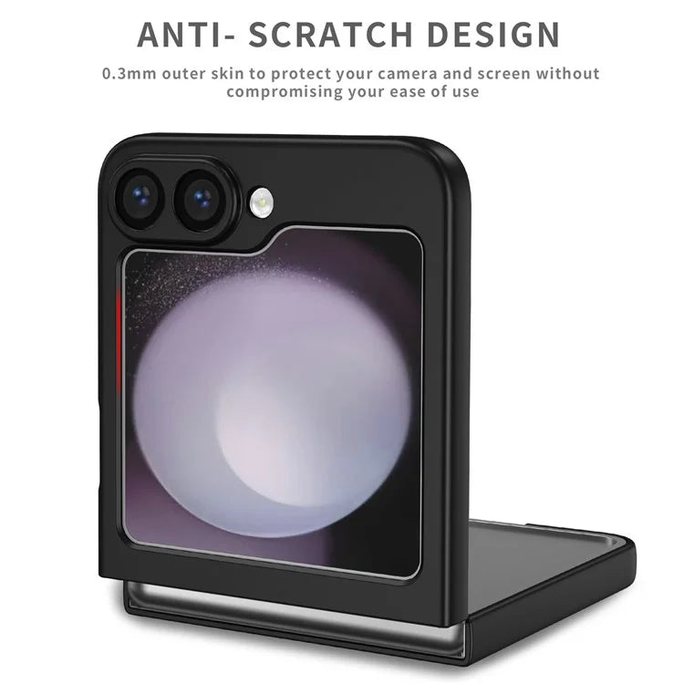 For Samsung Galaxy Z Flip6 5G Case Rotatable Ring Kickstand Hard PC Phone Cover