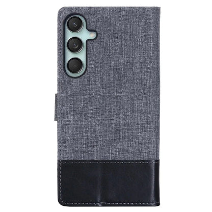 MUXMA MX102 For Samsung Galaxy F55 5G / C55 5G / M55 5G Case Canvas+Leather+TPU Phone Wallet Cover