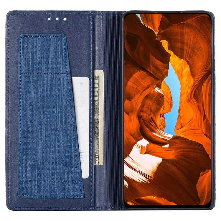 MUXMA MX109 For Google Pixel 8a RFID Blocking Folio Flip Phone Case Stand Cover