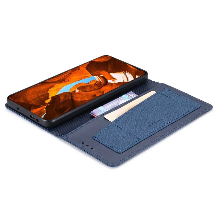 MUXMA MX109 For Google Pixel 8a RFID Blocking Folio Flip Phone Case Stand Cover