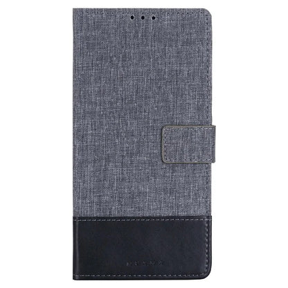 MUXMA MX102 For Google Pixel 8a Case Canvas+Leather+TPU Phone Wallet Cover