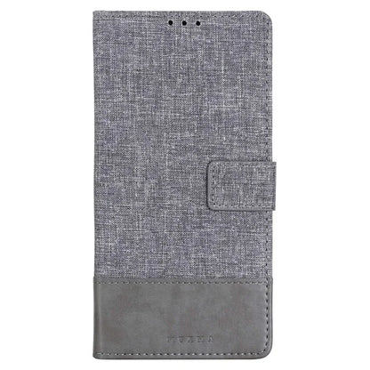 MUXMA MX102 For Google Pixel 8a Case Canvas+Leather+TPU Phone Wallet Cover