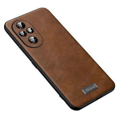 SULADA For Honor 200 5G Phone Case PU Leather+TPU+PC Back Cover