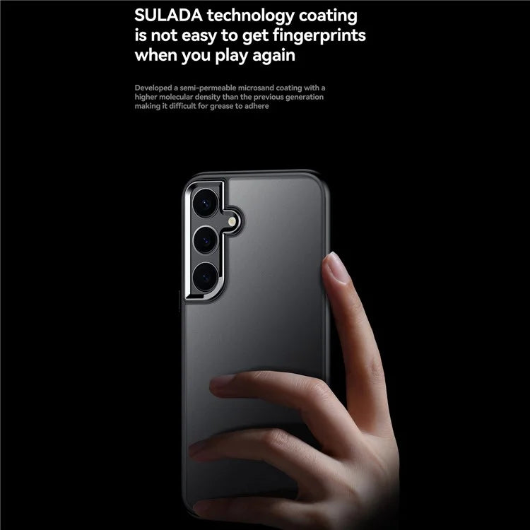SULADA For Samsung Galaxy S24+ Case PC+TPU Shockproof Matte Phone Protector Cover