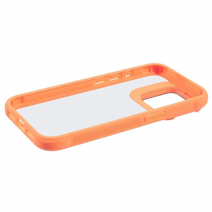 For iPhone 12 Pro Max Case TPU+PC Phone Cover with Lens Frame Bracket