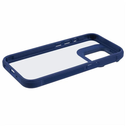 For iPhone 14 Pro Max Case Invisible Kickstand TPU+PC Phone Cover